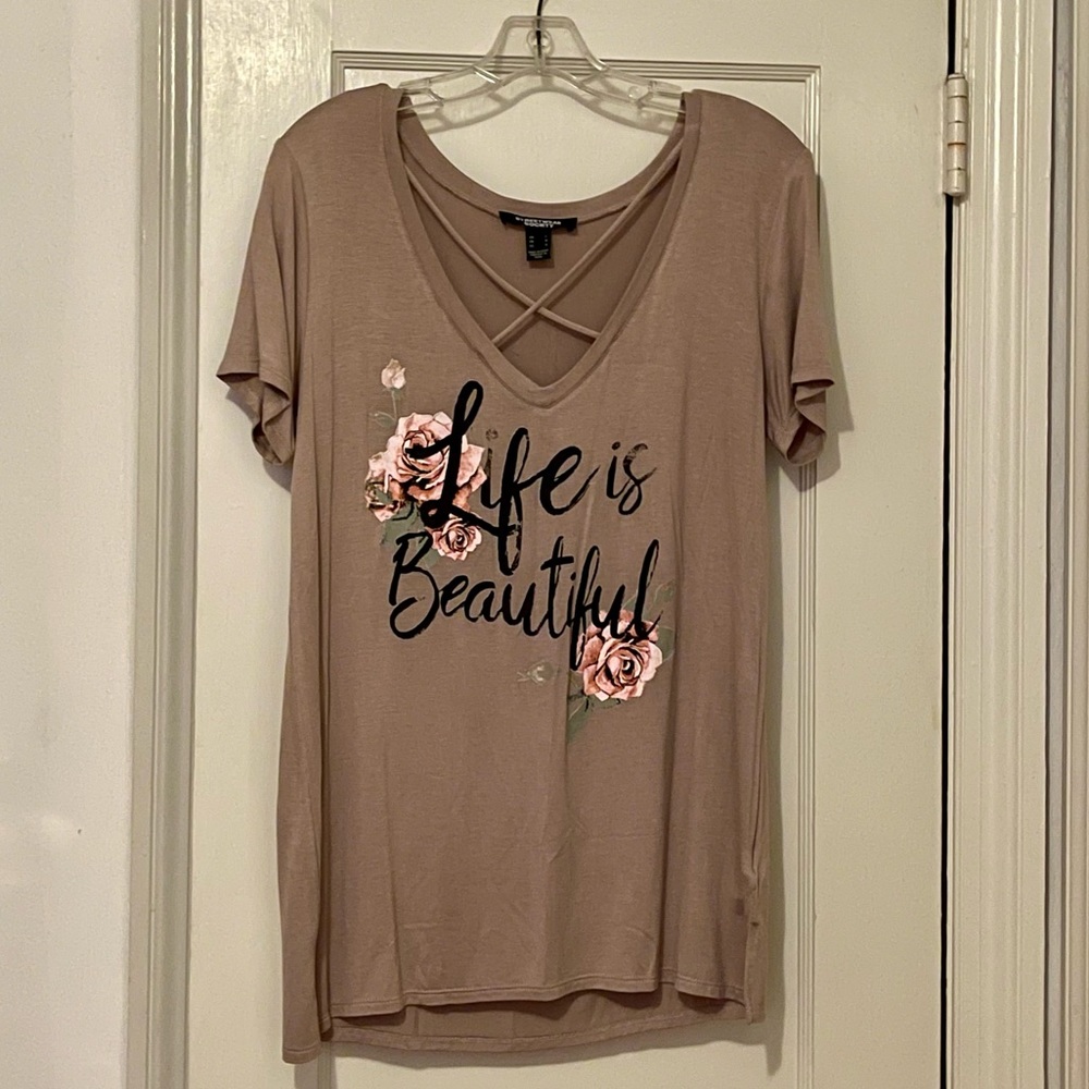 Streetwear Society Life Is Beautiful Took Size Large